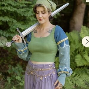 Knock Thrice Breezeweaver Shrug And Wild Greens Vest Bundle